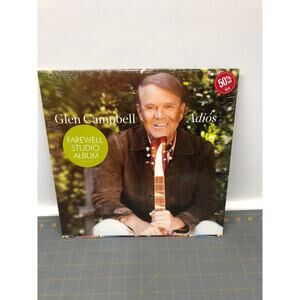 Glen Cambell Adios Farewell Studio Album LP Record Country Music New Sealed